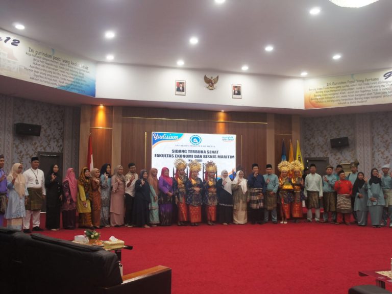 Yudisium Fakultas Ekonomi dan Bisnis Maritim UMRAH Angkatan XXIII Tahun 2024