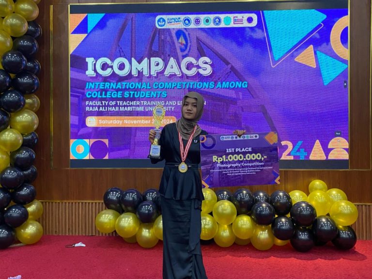 Holistia Dirti Mahasiswa Manajemen FEBM UMRAH Berhasil Meraih Juara Satu di Dua Ajang Bergengsi dalam Lomba Fotografi