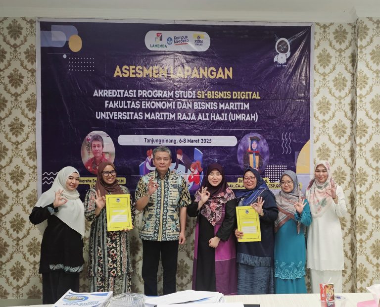 Asesmen Lapangan Akreditasi Prodi S1 Bisnis Digital FEBM UMRAH Berlangsung Lancar dan Khidmat