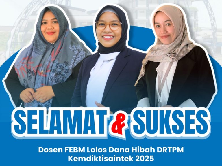 Dosen FEBM UMRAH Lolos Hibah DRTPM Kemdiktisaintek Tahun 2025 sebagai Ketua dalam Skema Program Pengabdian kepada Masyarakat