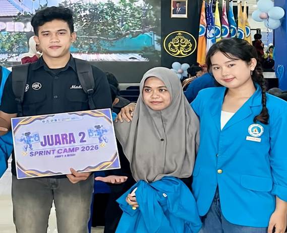 Mahasiswa Bisnis Digital FEBM UMRAH Raih Juara 2 pada Ajang Sprint Camp 1.0 Tahun 2026